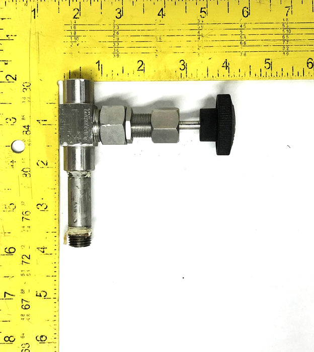 Whitey 5000PSI WOG Needle Valve With Fitting SS-31RF4 USED