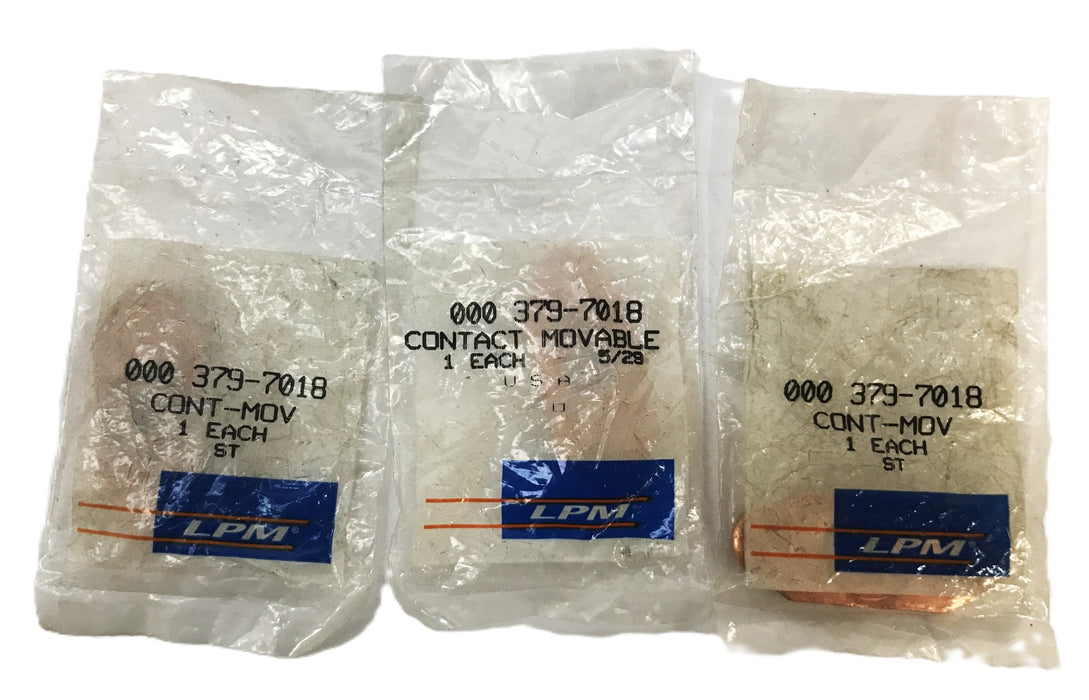 Total Source Forklift Copper Contact 379-7018 [Lot of 3] NOS