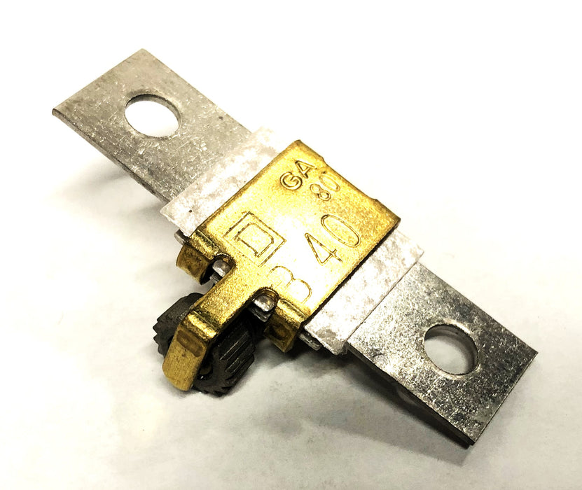 Square D Overload Relay Thermal Unit B40 (GA 80) NOS