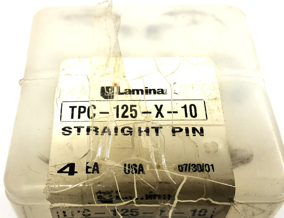 Lamina Straight Guide Pin TPC-125-X-10 NOS