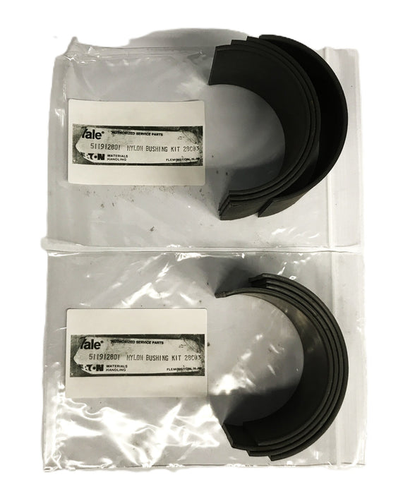 Yale Forklift Nylon Bushing Kit 511912801 [Lot of 2] NOS