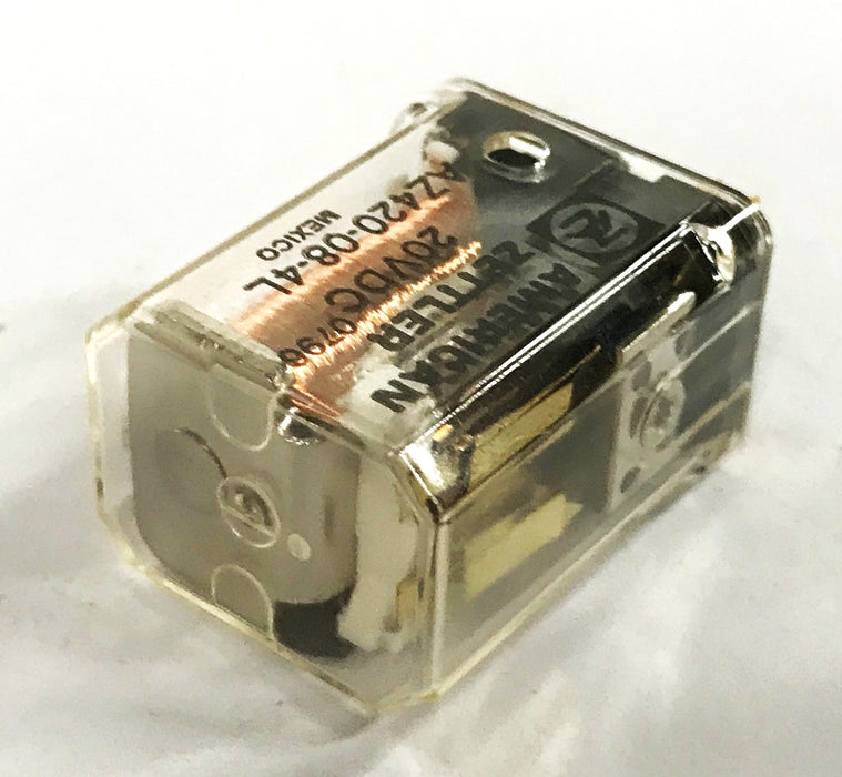 American Zettler 20VDO Relay AZ420-08-4L [Lot of 2] NOS