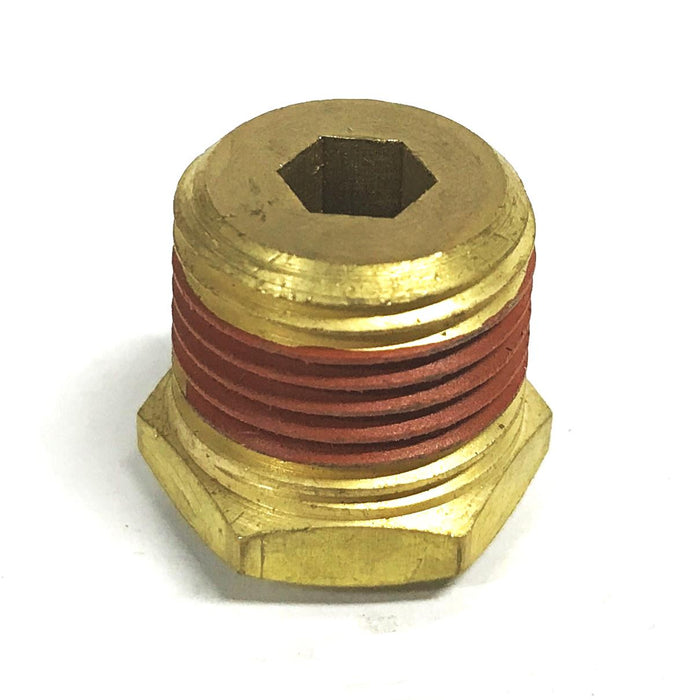 Unbranded Brass 3/8 Push-in x 1/2 NPT Male Hose Fitting 20062 [Lot of 5] NOS