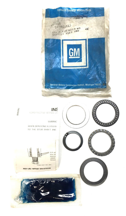 GM/General Motors Steering Gear Valve Thrust Bearing Kit 7826847 NOS
