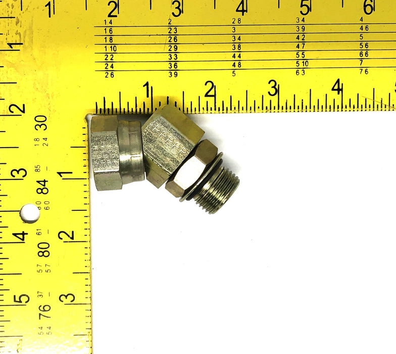 Parker Hydraulic Fittings 3507-8-8 NOS