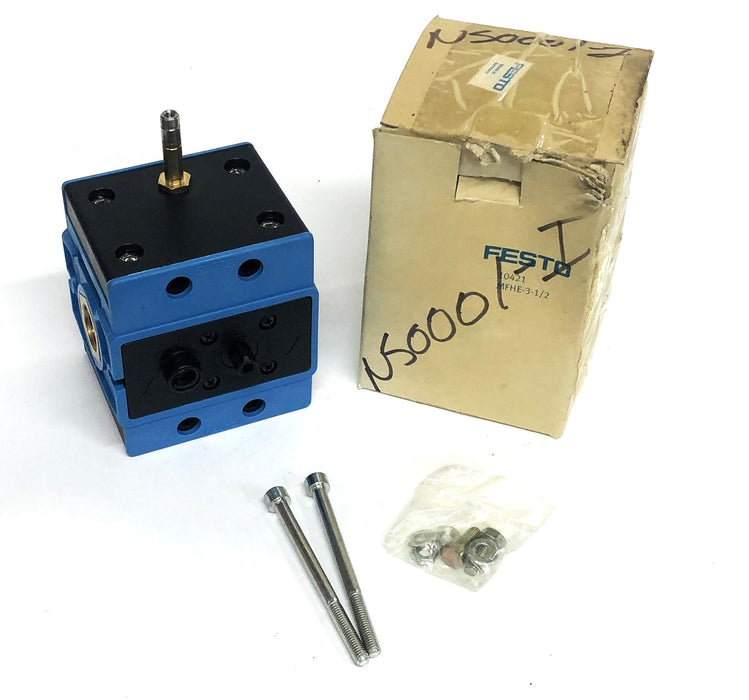 Festo N202 1:2.10bar 29...145psi Type 10 421 Solenoid Valve MFHE-3-1/2 NOS