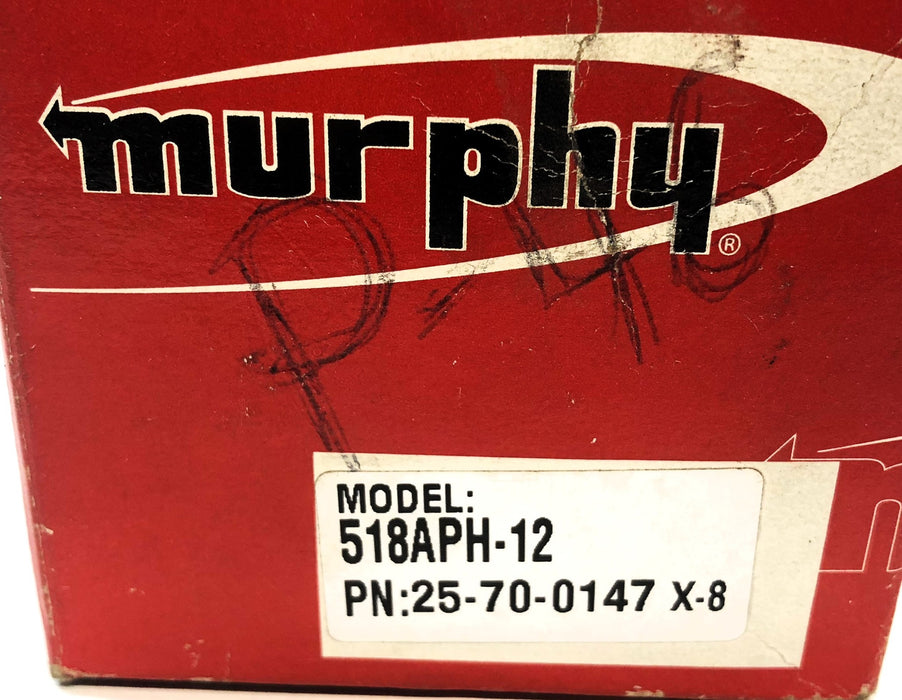 Murphy 12V Tattletale Switch 25700147 (518APH-12) NOS