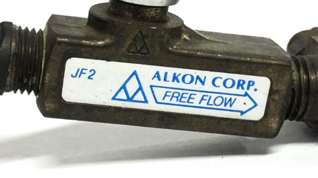 Alkon Corp Flow Control Valve JF2 USED