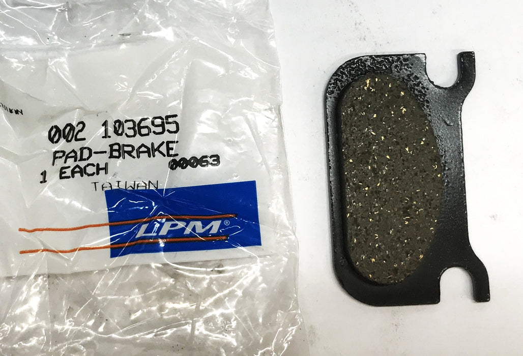 LPM Forklift Brake Pad 002-103695 [Lot of 4] NOS