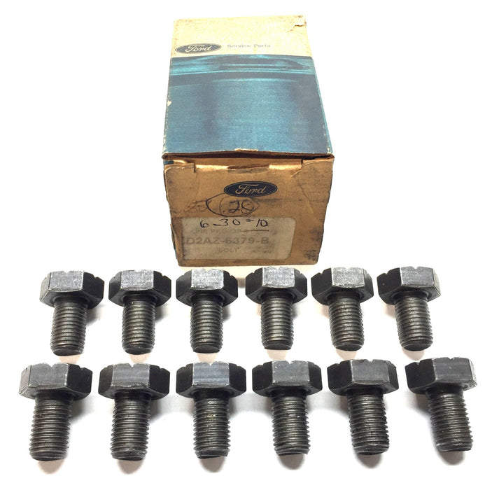 Ford Motor Company Flywheel to Crankshaft Bolt D2AZ-6379-B [Lot of 12] NOS