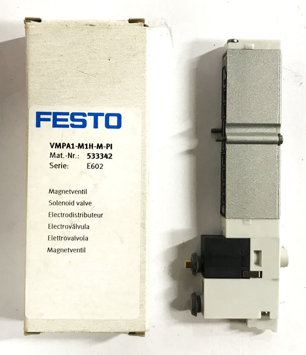 Festo Solenoid Valve VMPA1-M1H-M-PI [Lot of 2] NOS