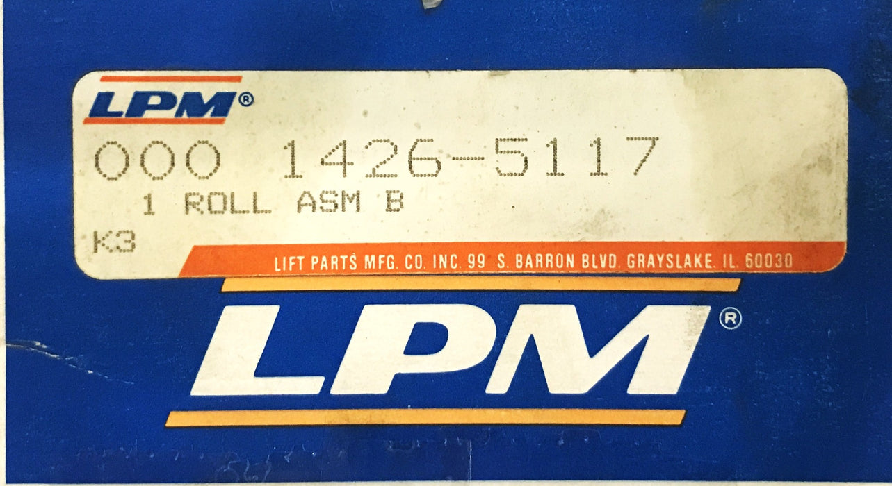 LPM Forklift Mast Roller Bearing 1426-5117 NOS