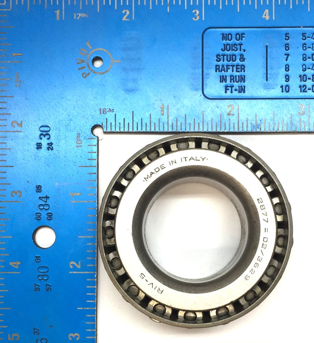 RIV-5 Tapered Cylindrical Roller Bearing Cone 2877 = 02/3629 NOS