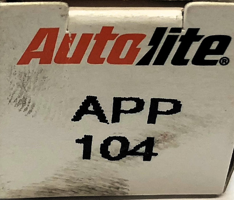 Autolite Pack of {4) Double Platinum Finewire Spark Plug APP104 NOS