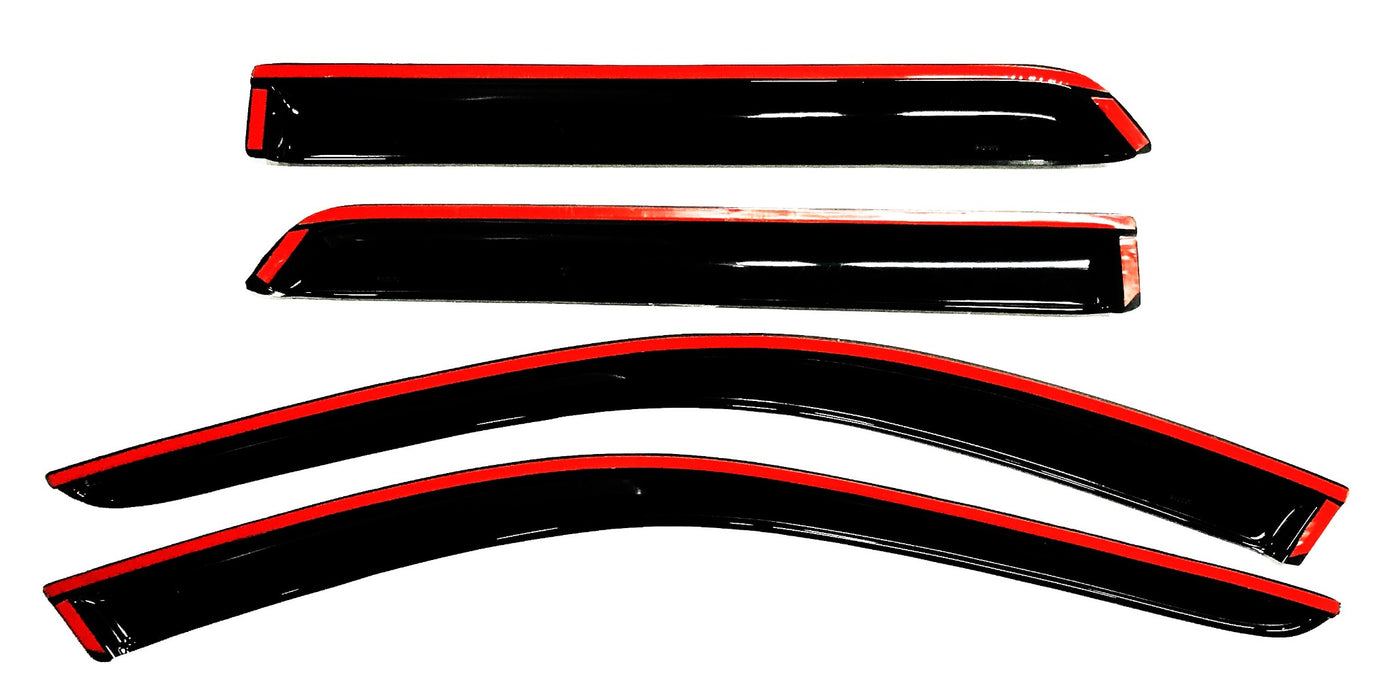 AVS 4-Piece Ventvisor Side Window Deflectors for Dodge Durango 94267 NOS