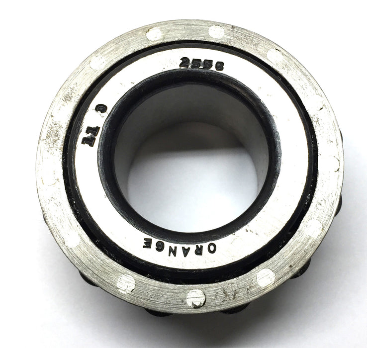 Orange Tapered Cylindrical Roller Bearing Cone 2558 NOS