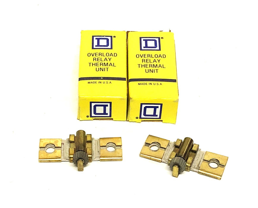 Square D CW 80 Overload Relay Thermal Unit B4.85 (58740 CW) [Lot of 2] NOS