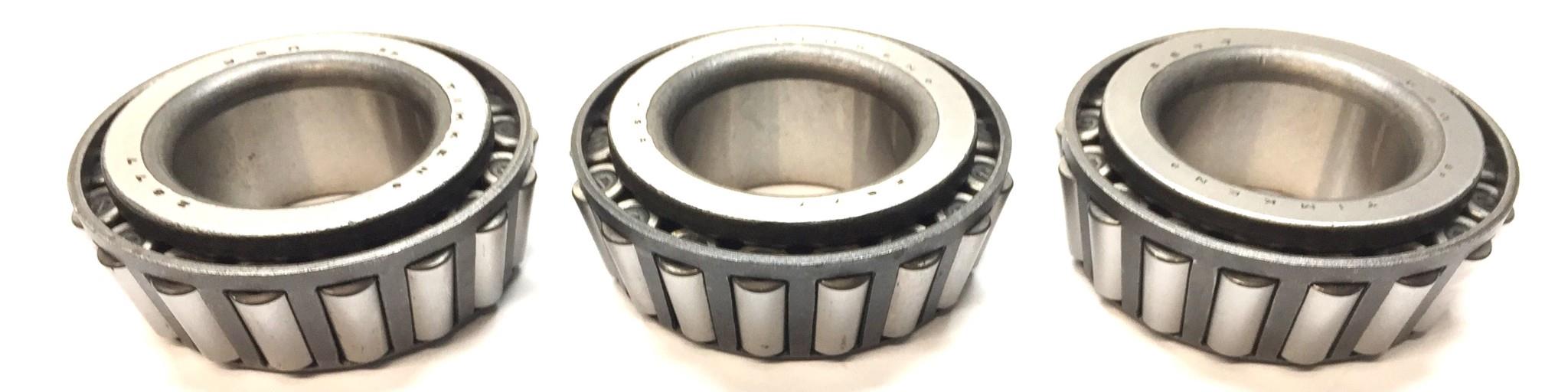 Timken Tapered Cylindrical Roller Bearing Cone 2877 [Lot of 3] NOS