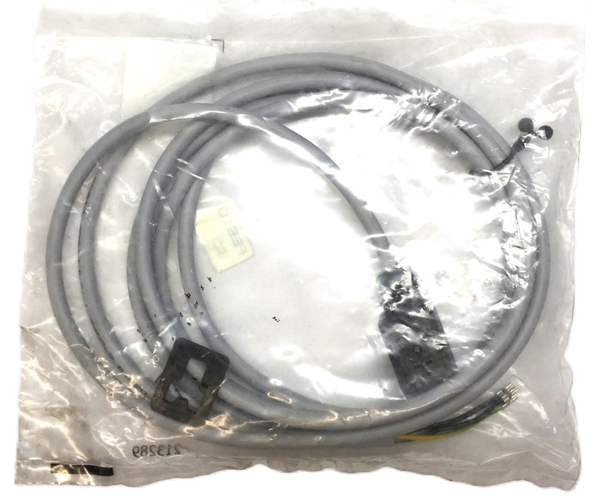 Festo Series: H713 Plug Socket w/Cable KMV-1-24D-2,5-LED (30939) NOS