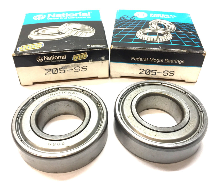 Federal Mogul/National Clutch Pilot Bearing 205-SS (205S) [Lot of 2] NOS