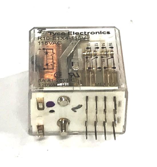 Tyco Electronics Relay R10-E1X4-115V NOS