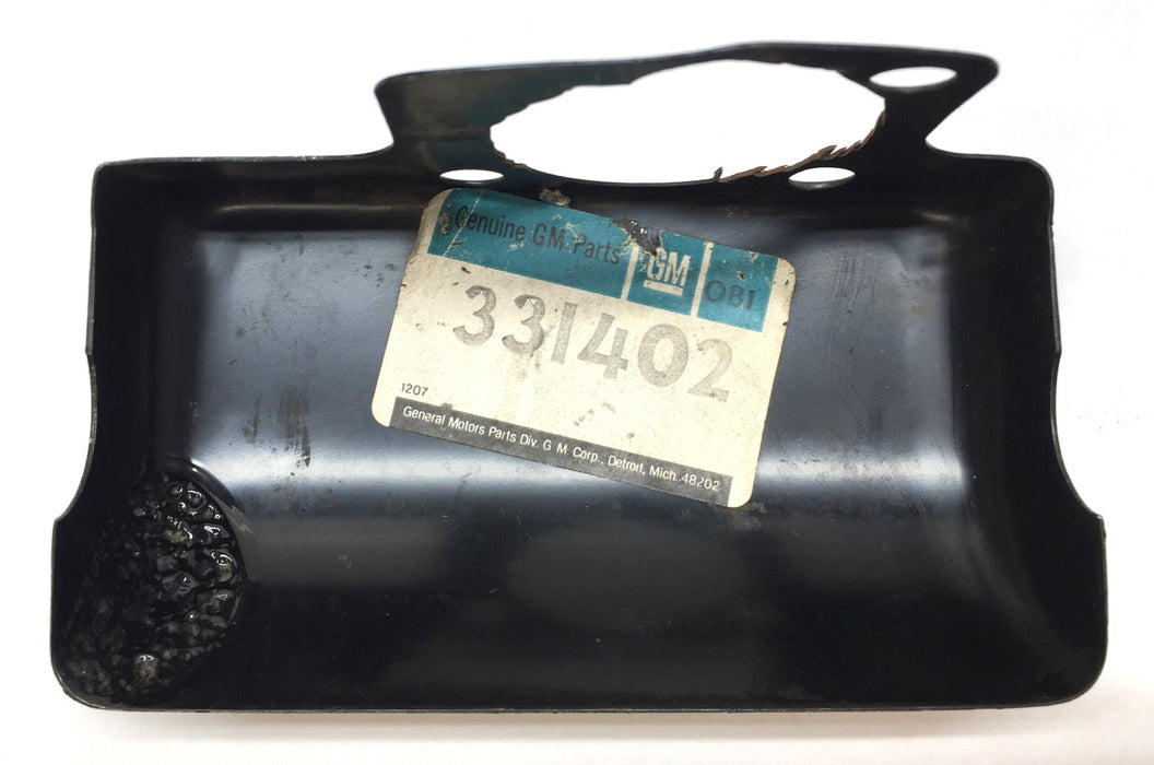 General Motors/GM Black Metal Bracket Shield 331402 NOS