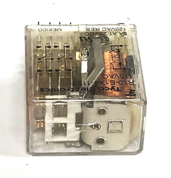 Tyco Electronics Relay R10-E1X4-115V NOS