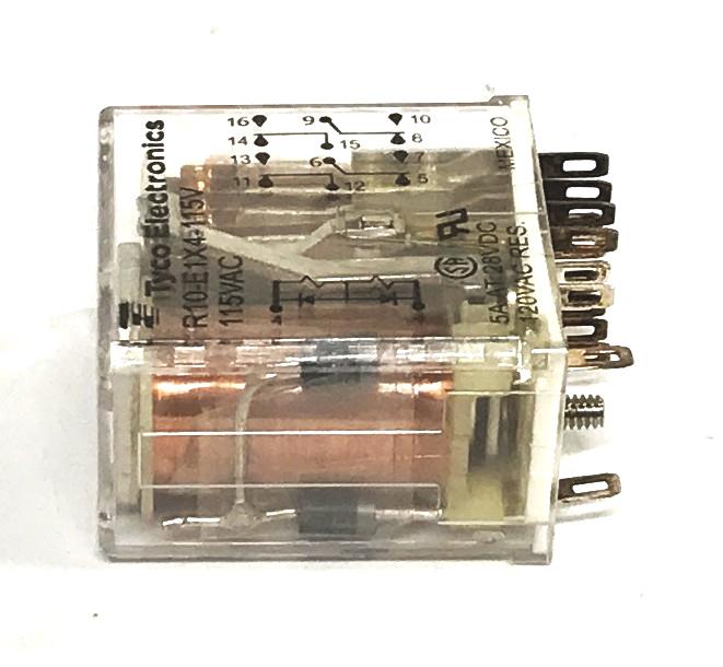 Tyco Electronics Relay R10-E1X4-115V NOS