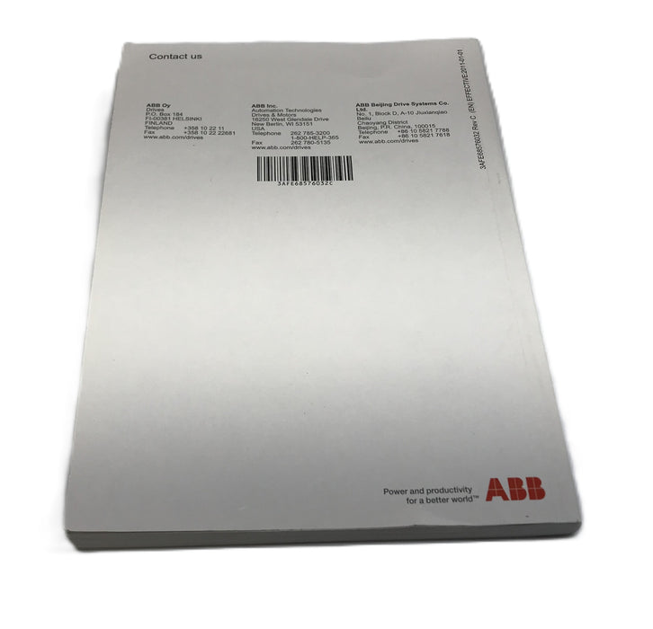 ABB ACS150 Drives User's Manual USED