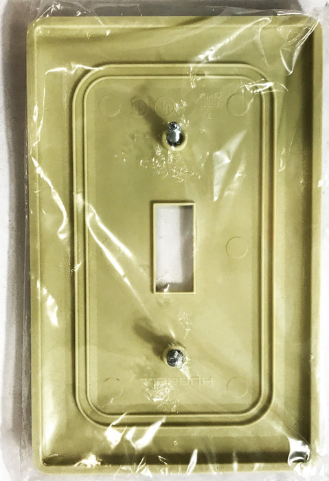 Leviton Ivory 1-Gang Toggle Switch Wall Plate TP1-1 [Box of 29] NOS