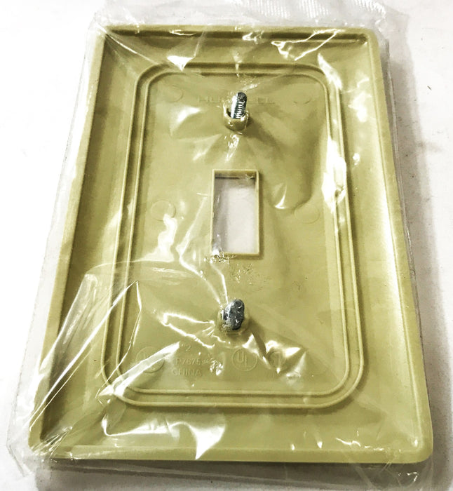 Leviton Ivory 1-Gang Toggle Switch Wall Plate TP1-1 [Box of 29] NOS