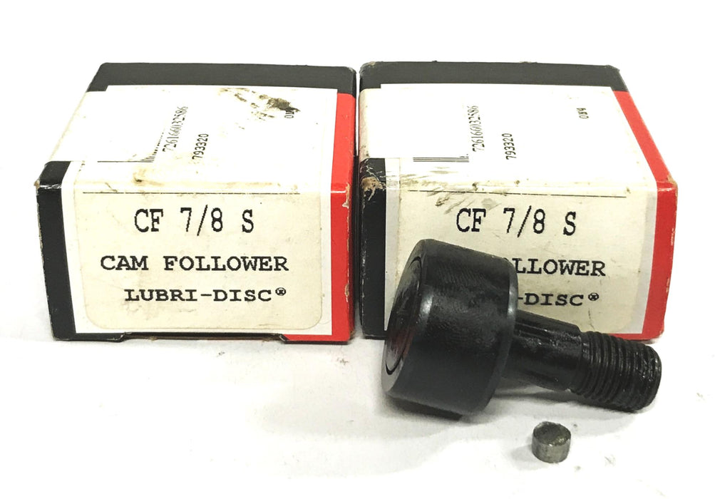McGill Cam Follower CF-7/8-S [Lot of 2] NOS