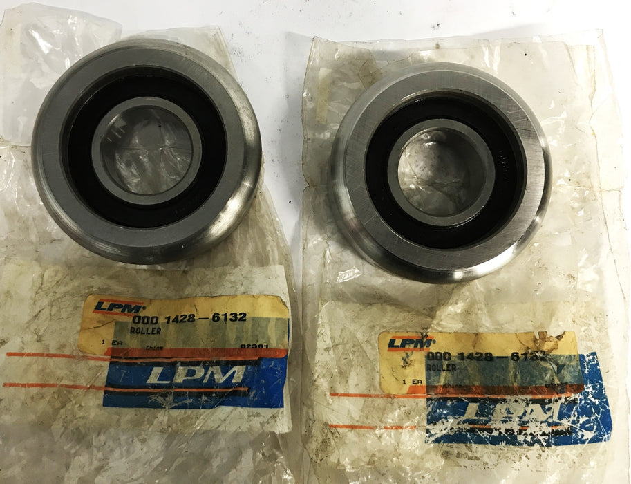LPM Forklift Mast Ball Bearing 000-1428-6132 [Lot of 2] NOS