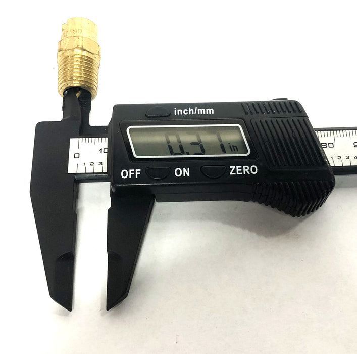 Bete 3/8 Inch Brass Standard Fan Nozzle NFO 580 [Lot of 4] NOS
