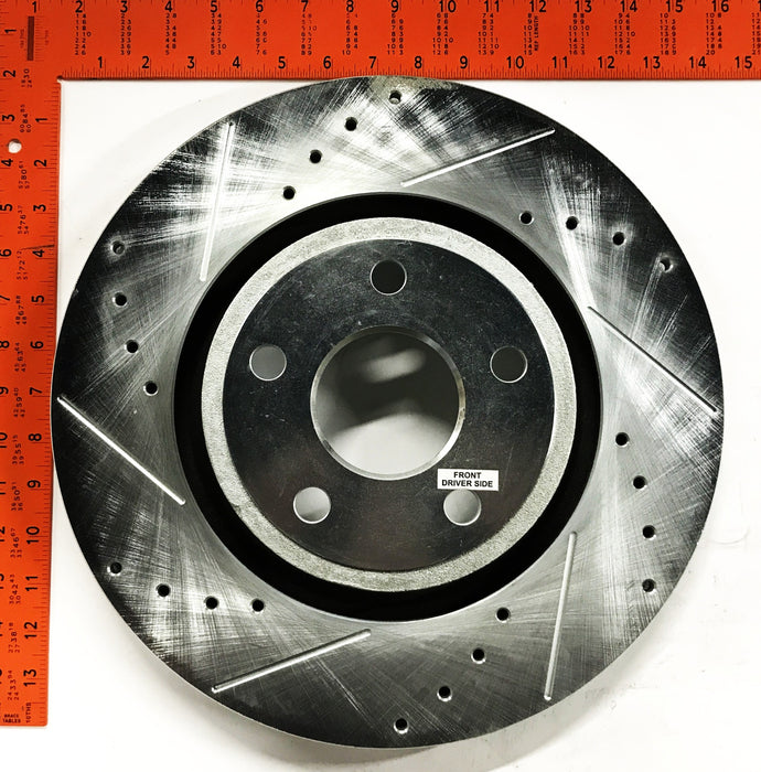 Powerstop Evolution Drilled and Slotted Rotor Set AR83078XPR NOS