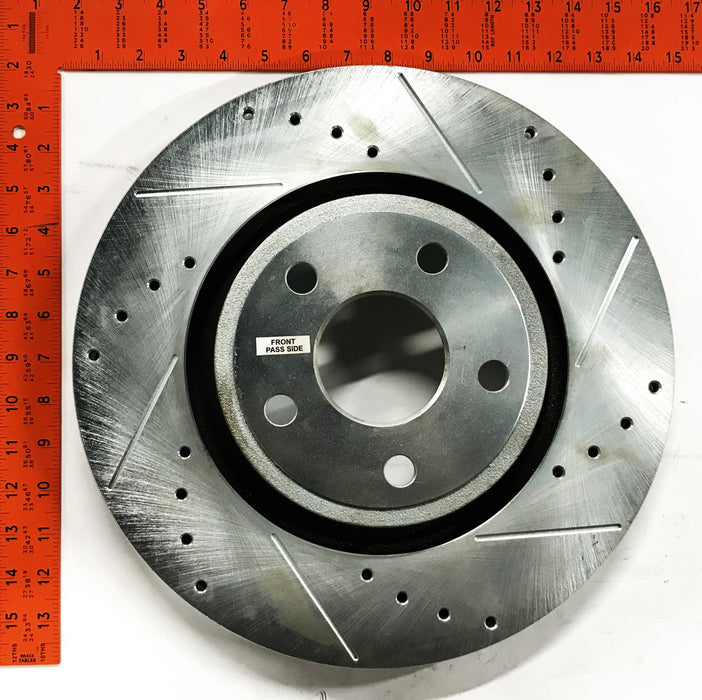 Powerstop Evolution Drilled and Slotted Rotor Set AR83078XPR NOS
