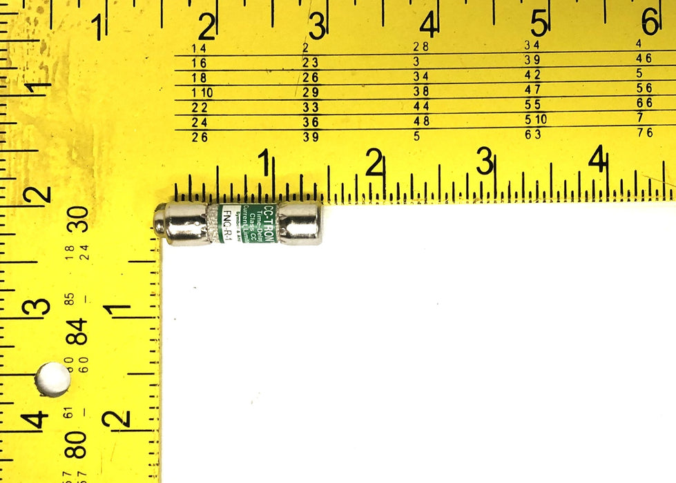 Bussmann CC-Tron Time Delay Current Limiting Fuse FNQ-R-1 [Lot of 8] NOS