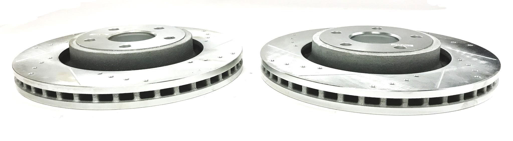 Powerstop Evolution Drilled and Slotted Rotor Set AR83078XPR NOS