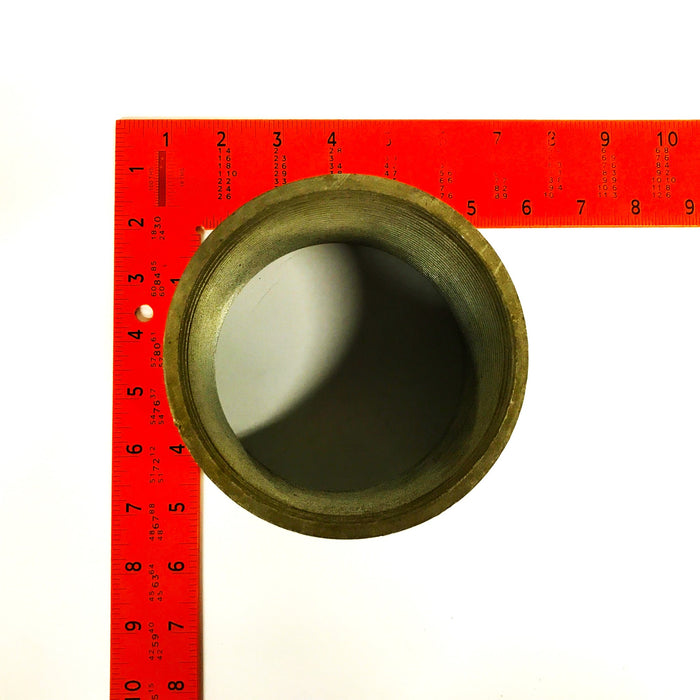 Unbranded 5 inch OD Galvanized Rigid Pipe Coupling NOS