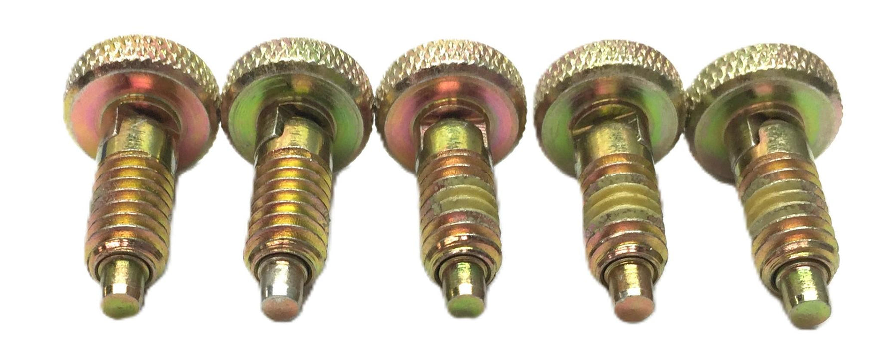 Unbranded 1/4"-20 Locking Knob Knurled Plunger Screw 150-5891 [Lot of 5] NOS