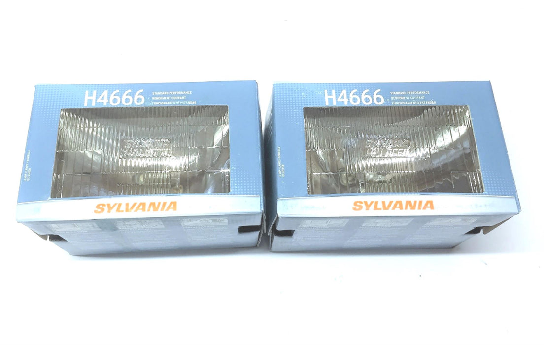Sylvania Replacement Headlight Bulb H4666 [Lot of 2] NOS