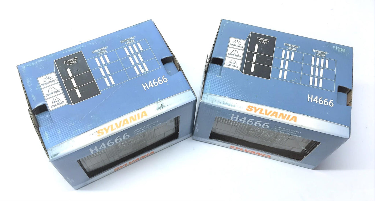 Sylvania Replacement Headlight Bulb H4666 [Lot of 2] NOS