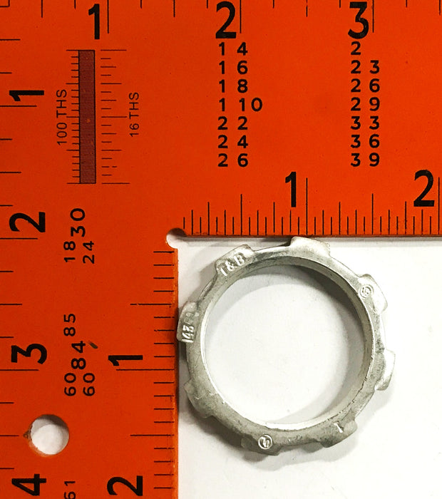 Thomas & Betts 1 inch Conduit Lock Nut 143AL [Lot of 44] NOS