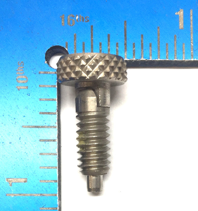 Unbranded 1/4"-20 Locking Knob Knurled Plunger Screw 150-5891 [Lot of 4] NOS