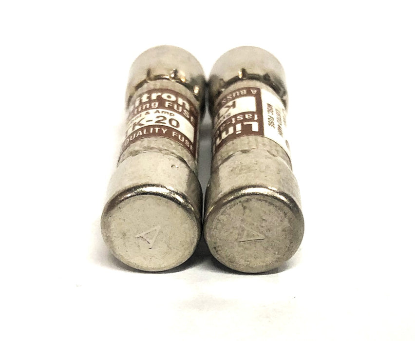 Bussmann Limitron Fast Acting Fuse KTK-20 [Lot of 5] NOS