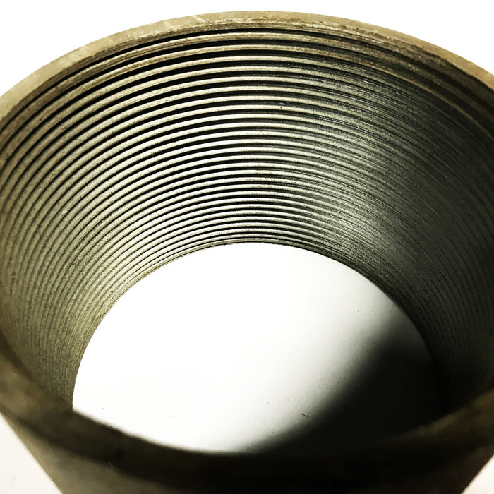 Unbranded 5 inch OD Galvanized Rigid Pipe Coupling NOS