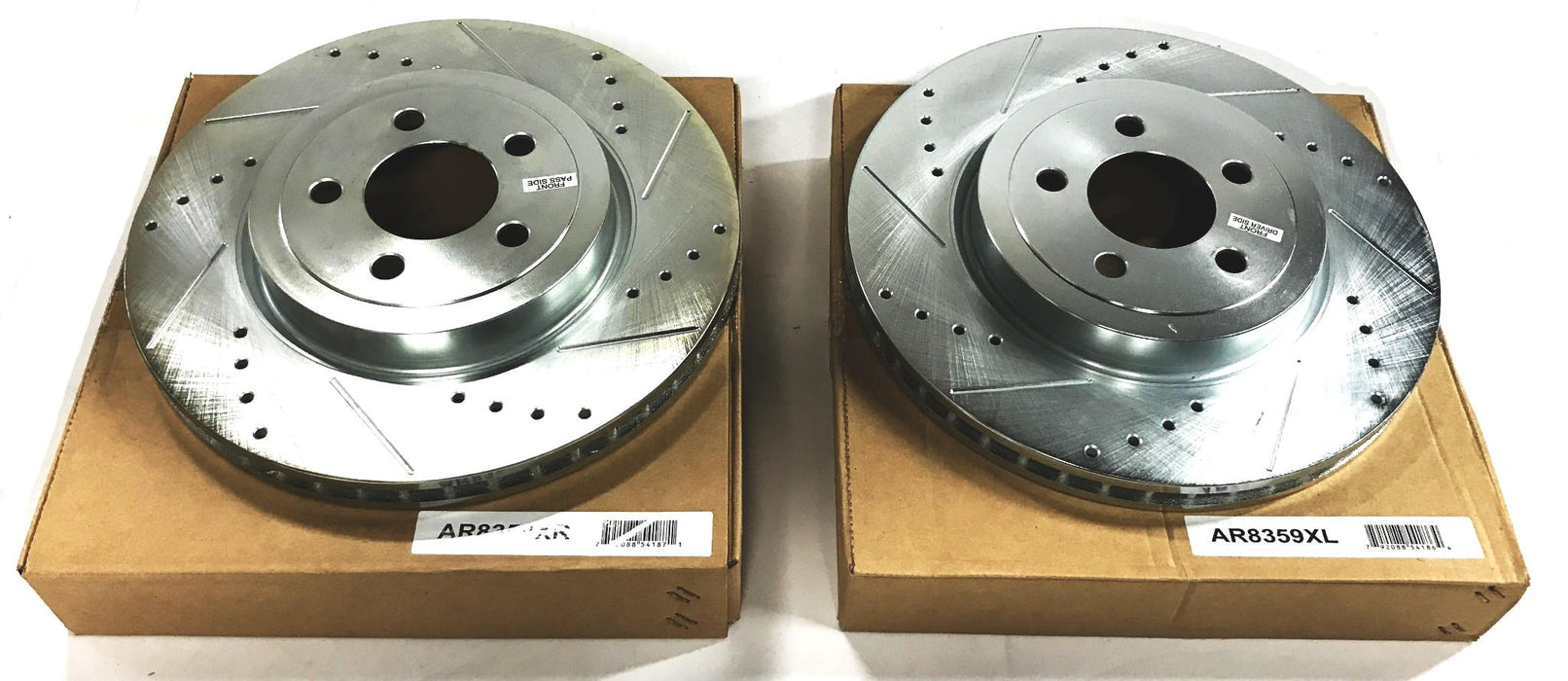 Powerstop Drilled and Slotted Front Rotor Set AP8359XPR NOS