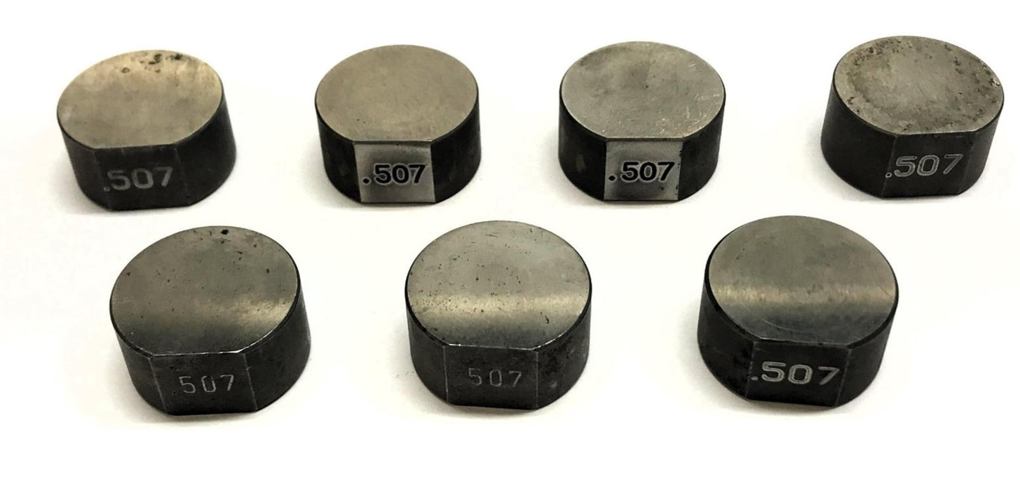 Unbranded Metal Spacer For 3D Printer .507 [Lot of 7] USED