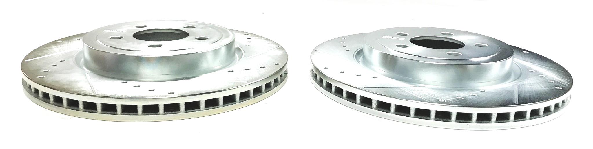 Powerstop Drilled and Slotted Front Rotor Set AP8359XPR NOS