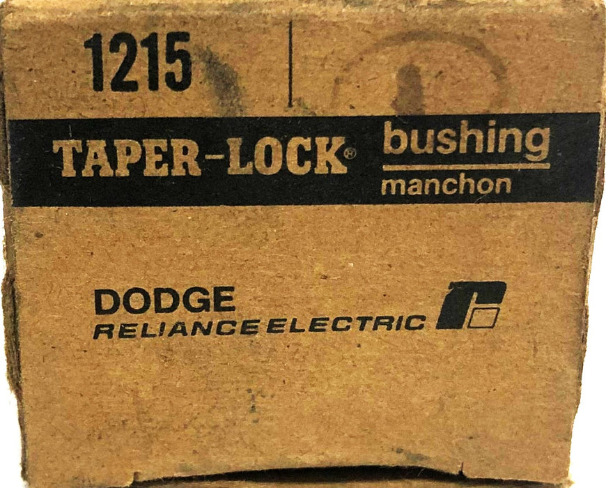 Dodge Taper-Lock Split Bushing 1215X1 [Lot of 2] NOS